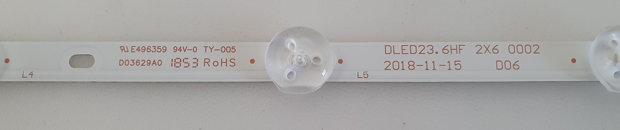 Backlights DLED23.6HF 2x6 0002 for Schneider LD24-SCH13WHT