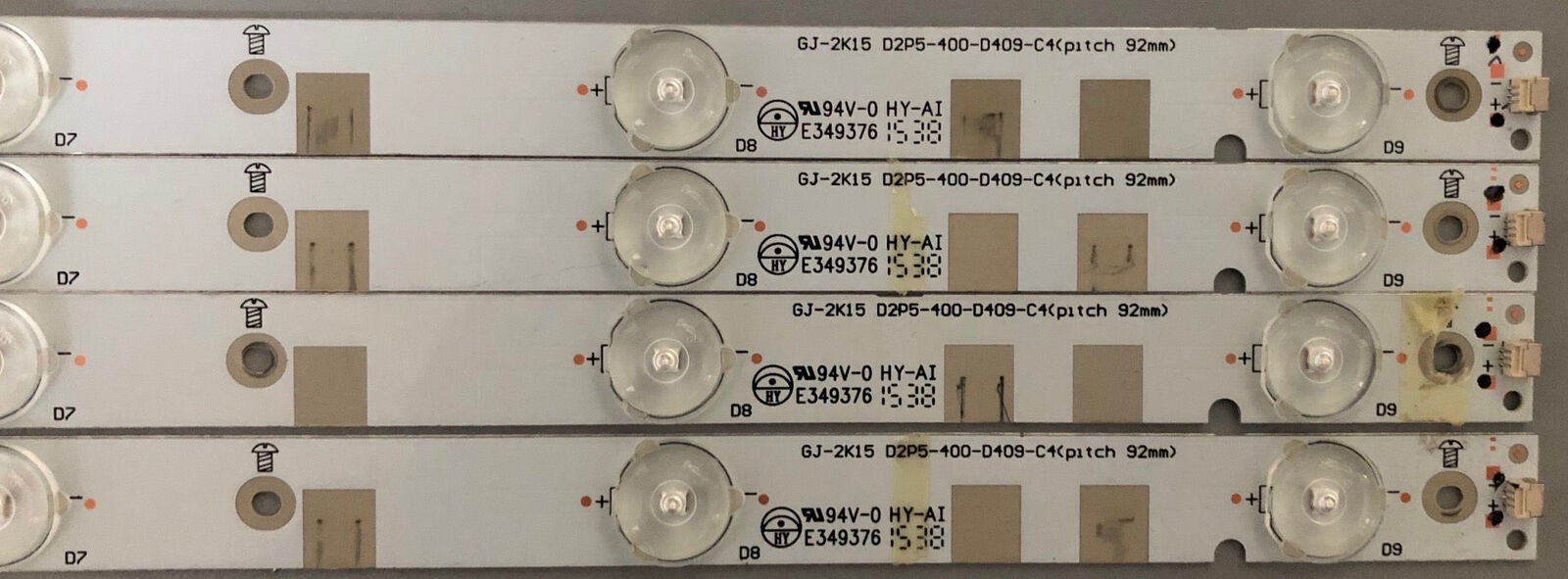 GJ-2K15 D2P5-400-D409-C4 LEDS FOR PHILIPS 40PFT4200/12