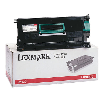 Lexmark W820 black toner 12B0090