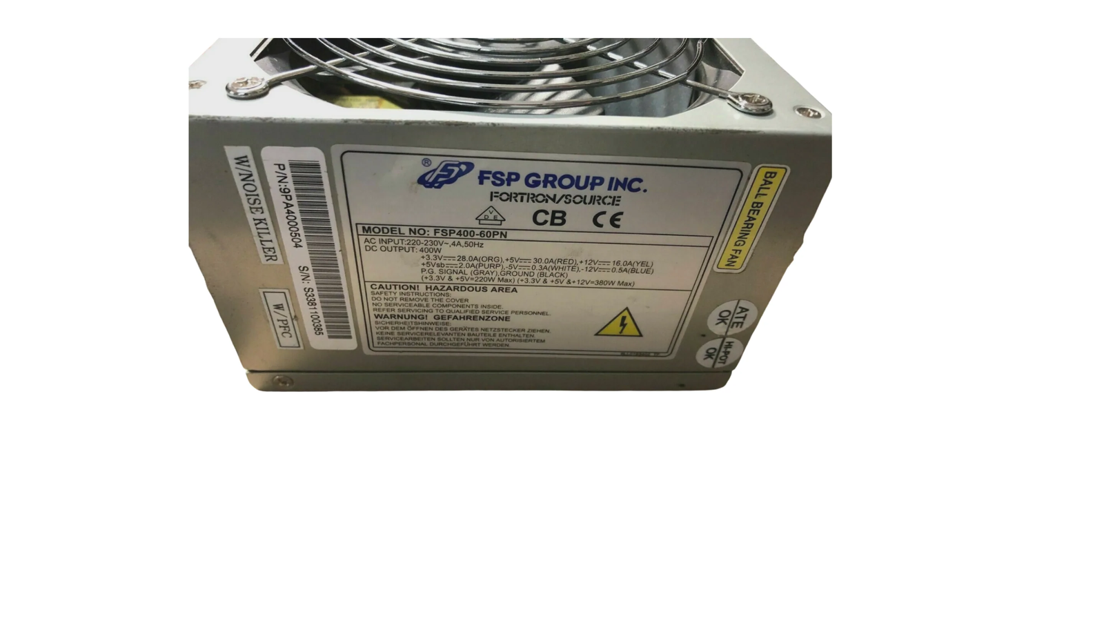 FSP400-60PN 400w power supply