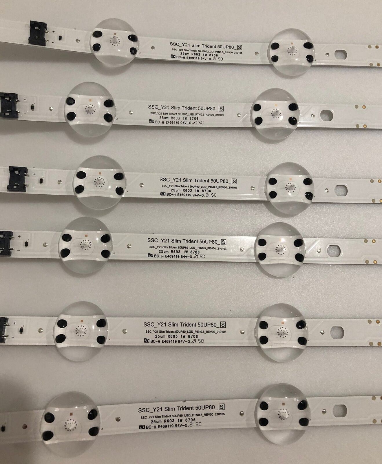 SSC_Y21 SLIM TRIDENT 50UP80_S BACKLIGHTS FOR LG 50UP76703LB