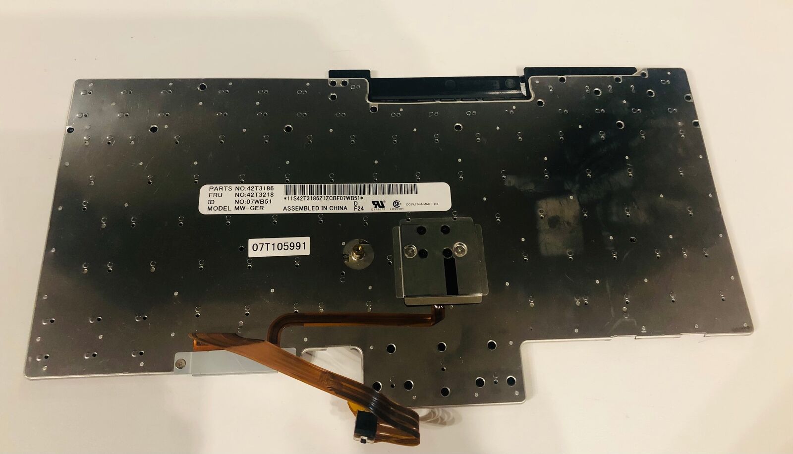 42T3186 keyboard - LENOVO T60 T61 R60 T400 - for parts