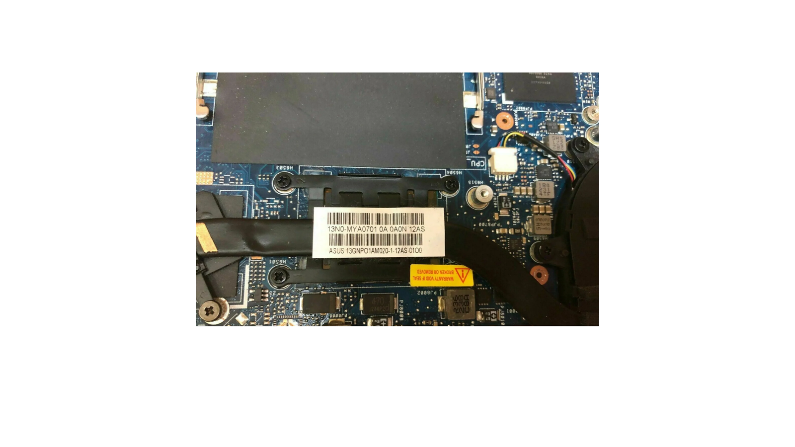Asus UX32VD mainboard (defective - for spare parts)