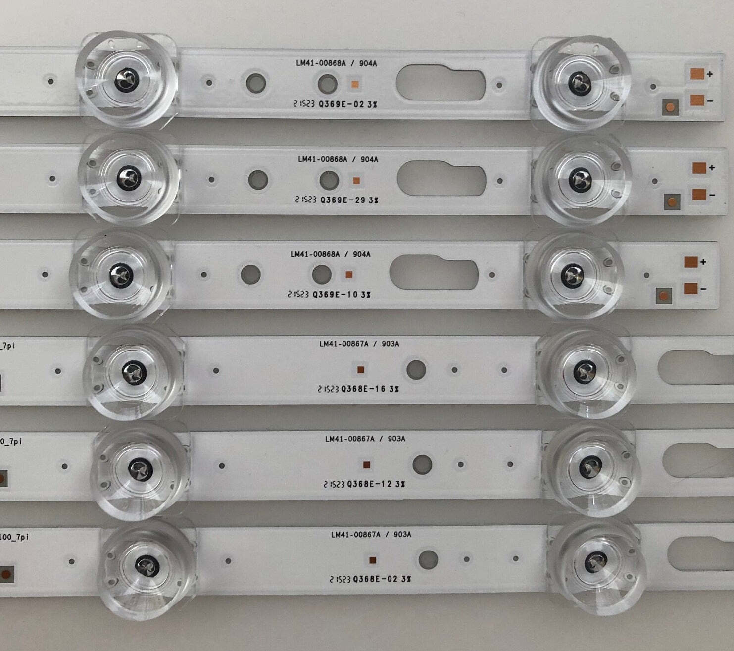 LM41-00868A LM41-00867A LED 6 PCS FOR SAMSUNG UE43TU6905K