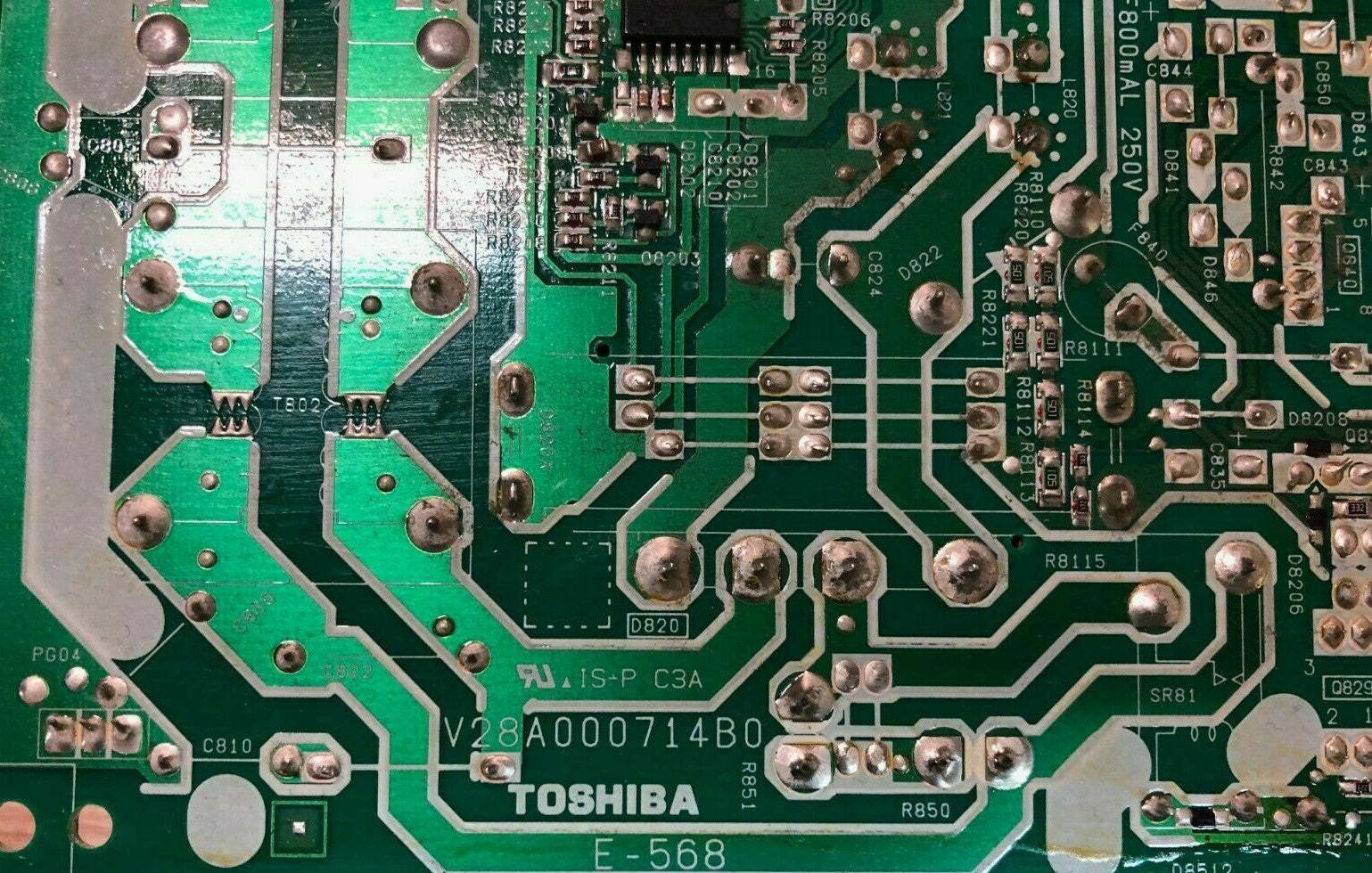 Toshiba V28A000711BA board