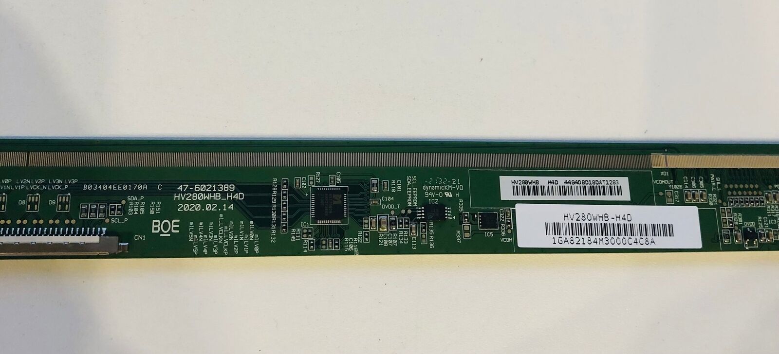 47-6021389 HV280WHB_H4D LCD PANEL PCB BOARD LG 28TN515S