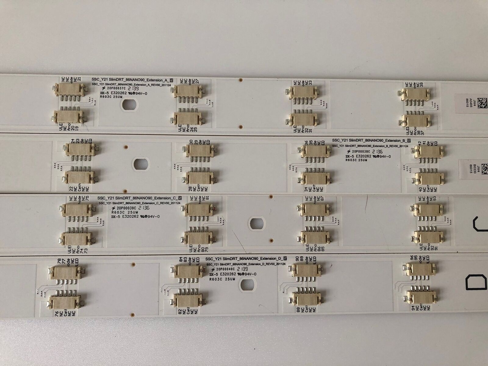 SSC_Y21 SLIMDRT_86NANO90 BACKLIGHTS FOR LG 86NANO863PA