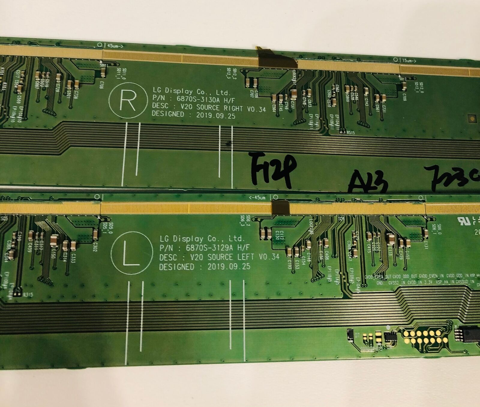 6870S-3130A 6870S-3129A LCD PANEL PCB BOARD SONY KD-55A85