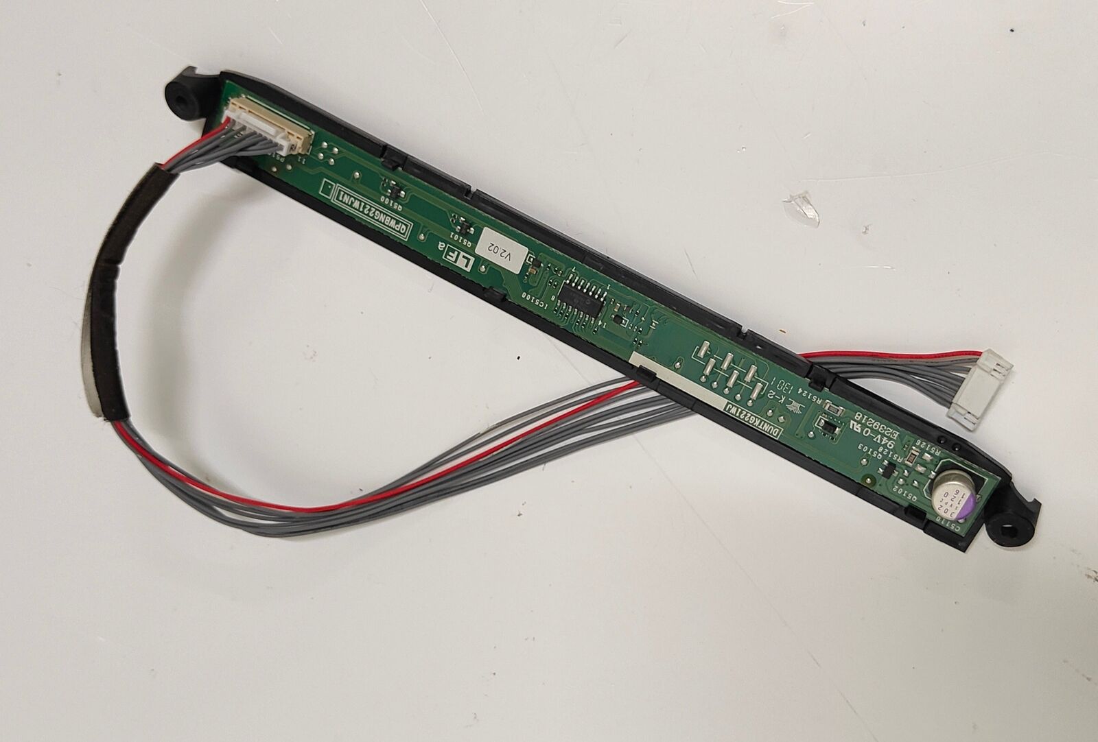 IR SENSOR & BUTTONS – QPWBNG221WJN1 - SHARP LC-39LE651E