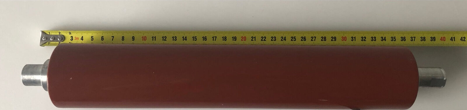 Printer Roller length 39 cm / width 6 cm / one holder length 3.4 cm / another ho