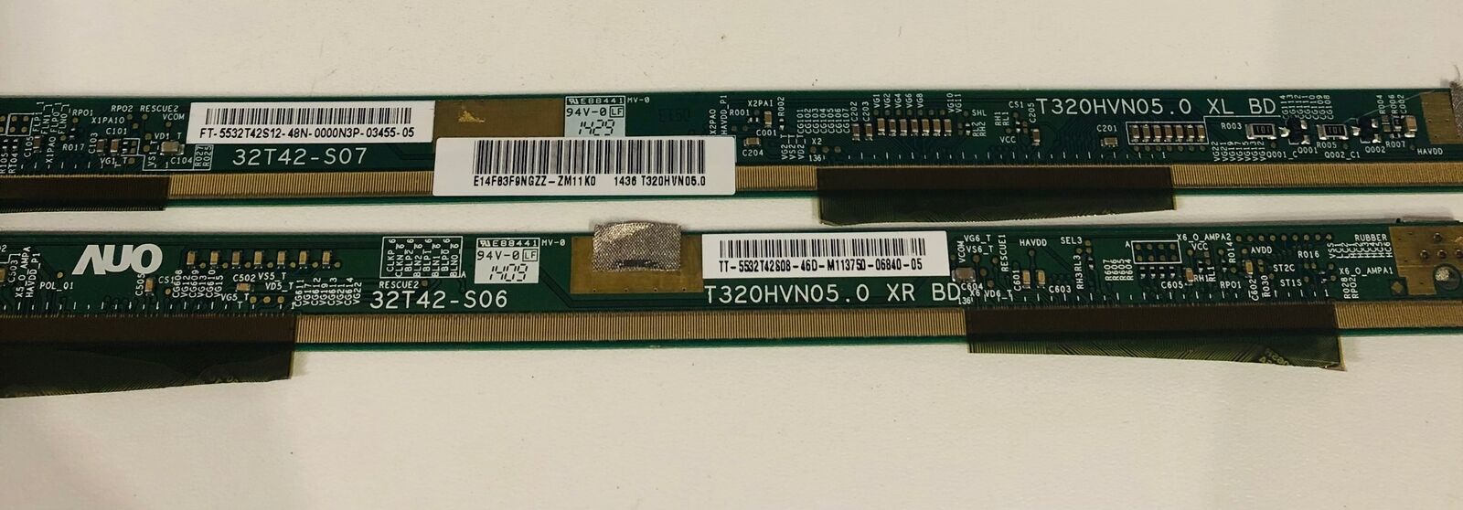 32T42-S07 T320HVN05.0 XL BD 32T42-S06 LCD PANEL PCB BOARD SAMSUNG UE32H5505AK