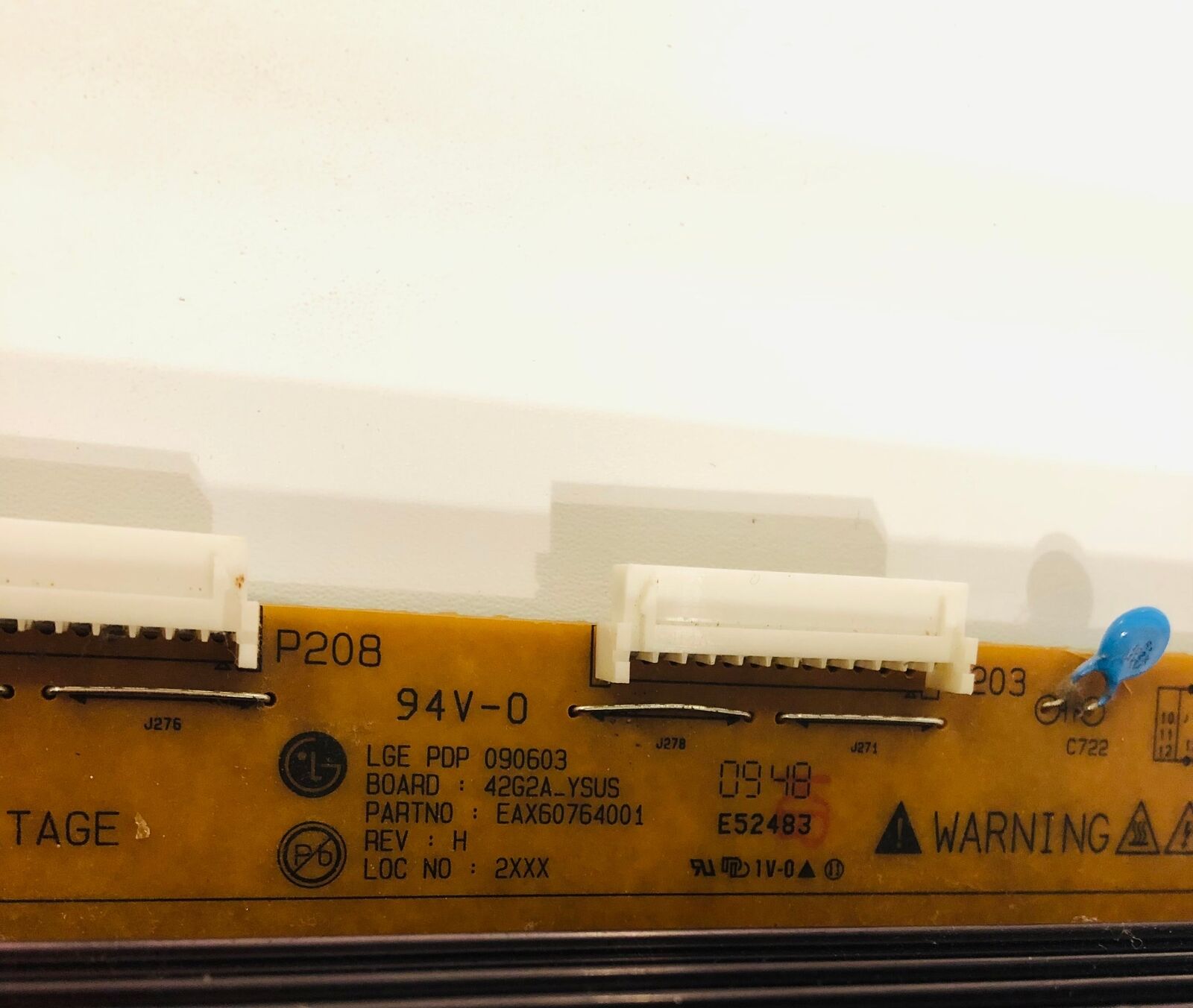 EAX60764001 YSUS BOARD - LG 42PQ3000
