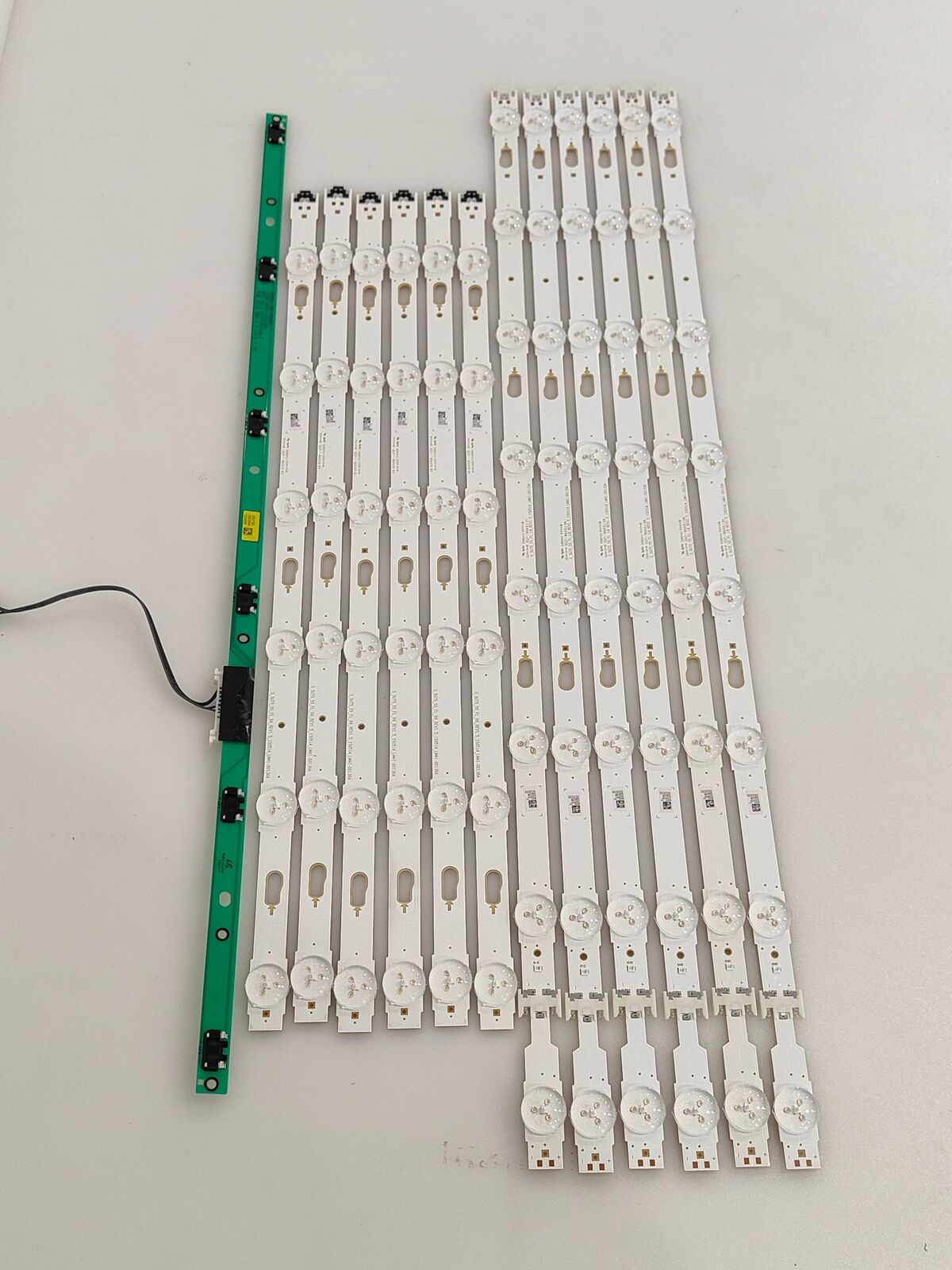 LM41-00135A BACKLIGHT – 6 LONG 6 SHORT STRIPS - SAMSUNG UE55JU6512U