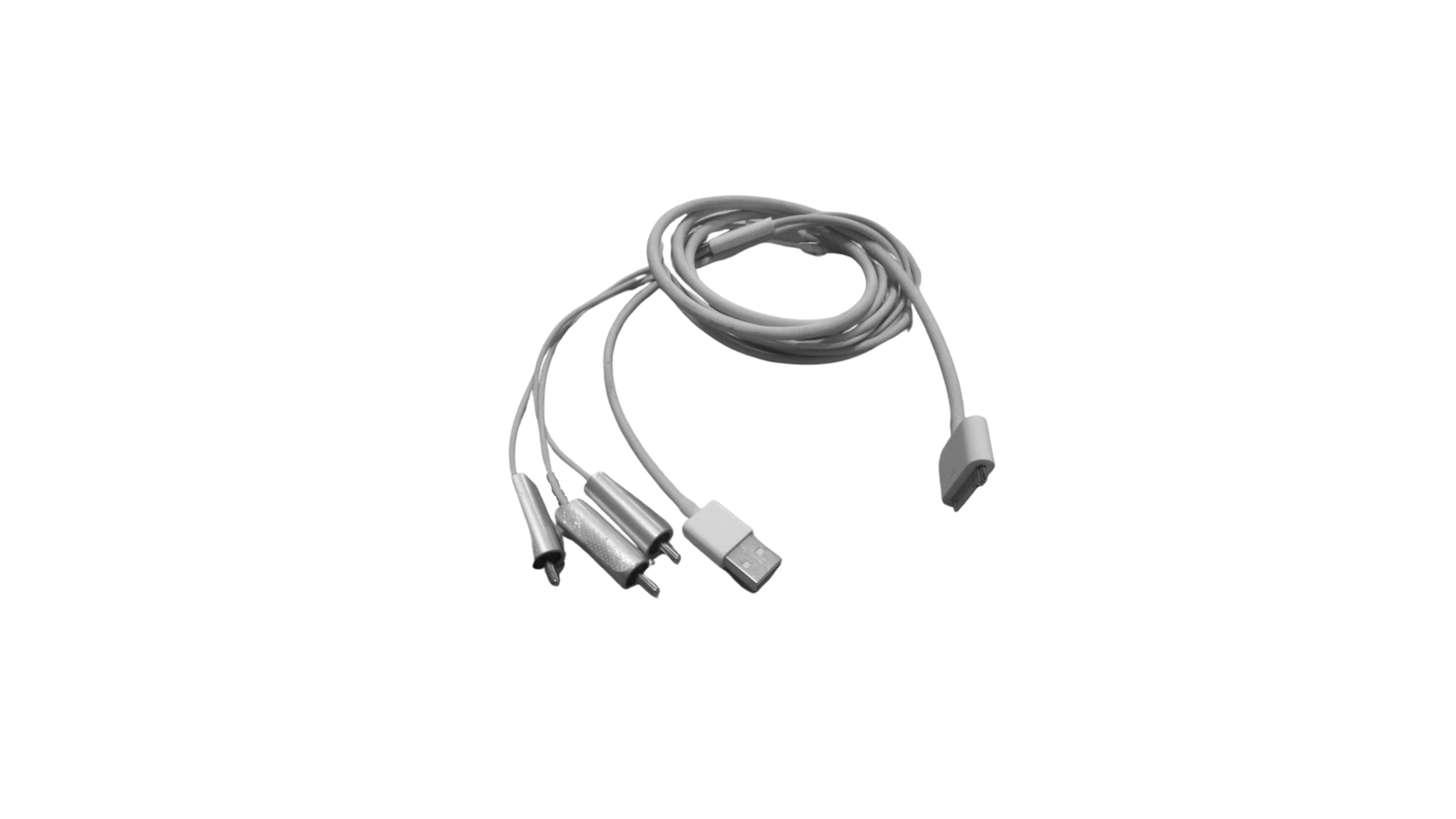 Original Apple Composite AV cable MC748ZM/A, 602-7267-A
