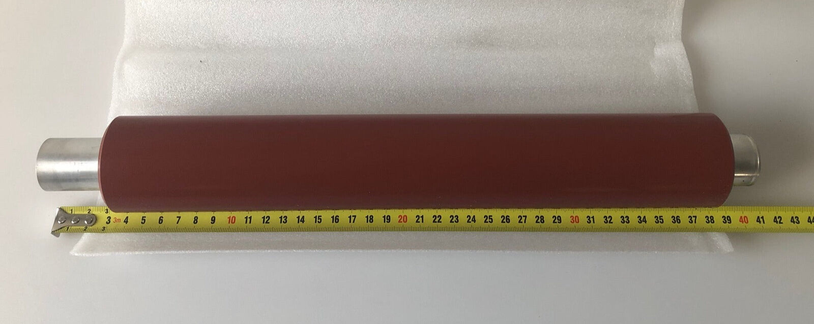 Printer roller length 40 cm / width 5 cm / one holder 2 cm / another holder 3.7