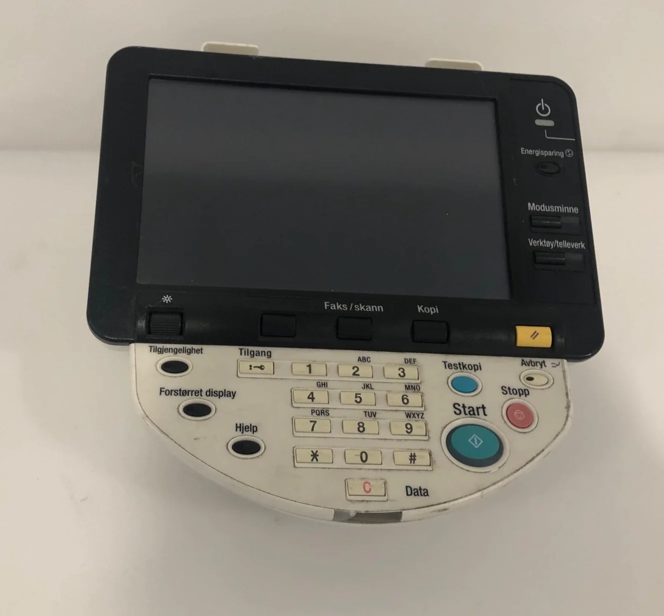 KONICA MINOLTA BIZHUB C452 CONTROL PANEL ASSEMBLY