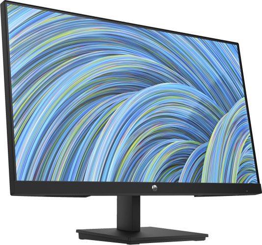 HP V24v G5 Monitor 23.8'' VA FHD 1920x1080, 5 ms, 250 cd/m2, 75 Hz, Juoda