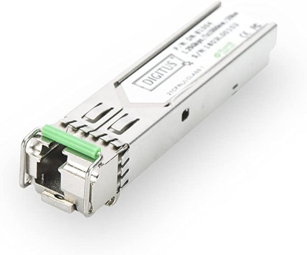 Ecost customer return Finger Gigabit SFP Module, Mini GBIC, Single Mode, LC Simple (Bidi)