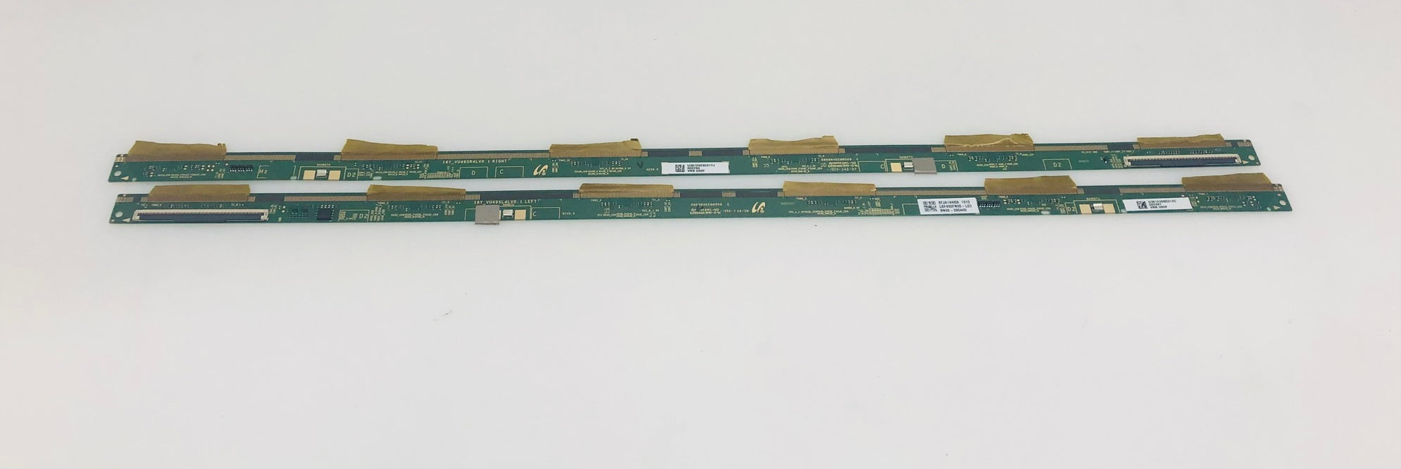 16Y_VU49SR4LV0.1 right & 16Y_VU49SL4LV0.1 left BN96-39044D matrix buffer boards for Samsung QE49Q60RAT