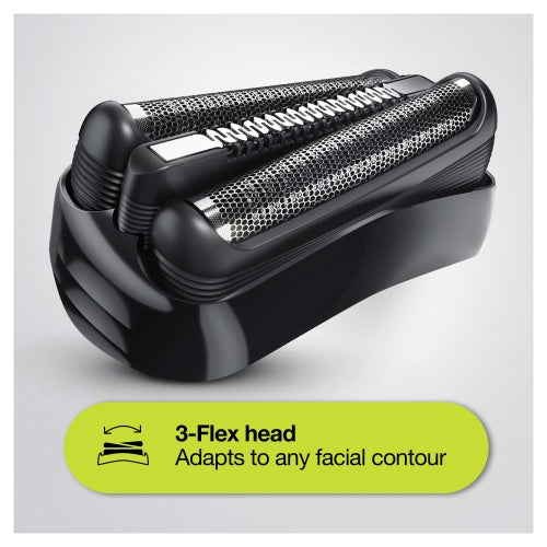 Braun Series 3 Shave&Style 300BT Shaver, Black/Green