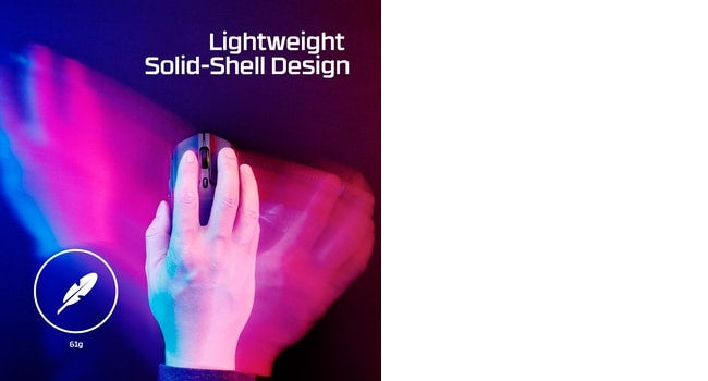 HyperX Pulsefire Haste 2 Wireless Gaming Mouse RF Wireless+Bluetooth, 26000 DPI, RGB Lighting, Black