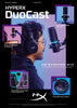 HyperX DuoCast Microphone USB-C, 3.5mm jack, RGB Lighting, Black