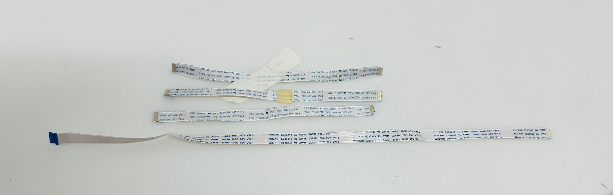 WINXIN E230343 AWM 20890 105C 90V VW-1 RISE E338920 AWM 20798 80C 60V VW-1 lvds flex cables (16 PIN) for Philips 58PUS8546/12