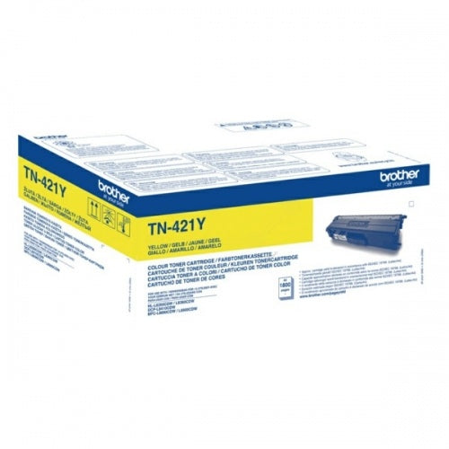 Brother Toner TN-421 Yellow 1,8k (TN421Y)