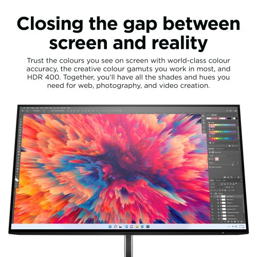 HP Z24Q G3 Monitor 23.8'' IPS QHD 2560x1440, 5 ms, 400 cd/m2, 90 Hz, Silver