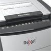 Rexel AutoFeed+ 600M Paper Shredder Micro cut shredding 2x15mm P-5 110L, 55 dB, Grey/Black