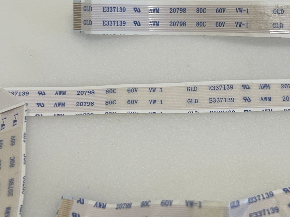 AMBILIGHT LVDS cable GLD E337139 AWM 20798 for PHILIPS 480LED807/12