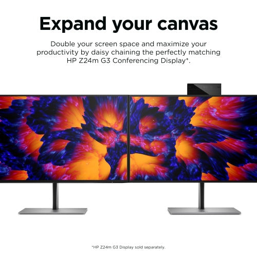 HP Z24Q G3 Monitor 23.8'' IPS QHD 2560x1440, 5 ms, 400 cd/m2, 90 Hz, Silver