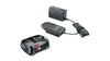 Bosch 1600A02625 Battery Starter Set 18V Alliance, PBA 18V 2.5Ah Battery + AL 18V-20 Charger
