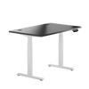 Adjustable Height Table Up Up Thor White, Table top M Black