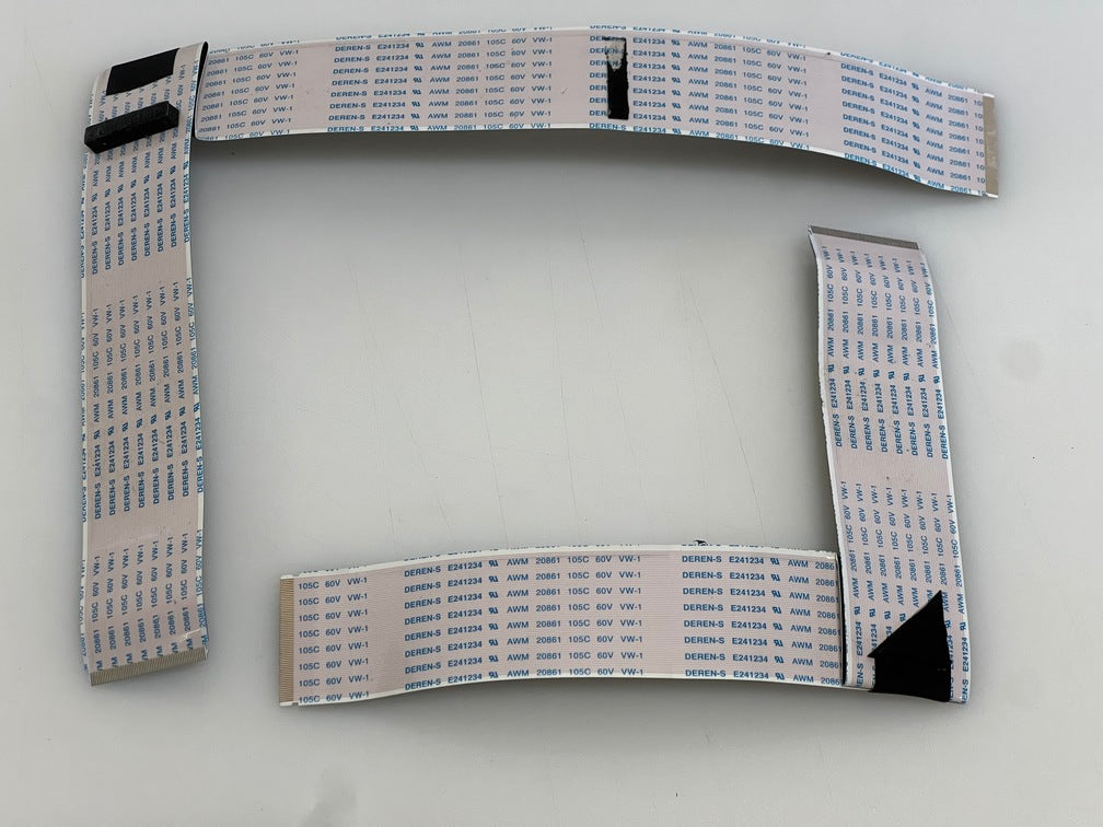 DEREN-S E241234 AWM 20861 lvds flex cables for Philips 43PUS7363/12