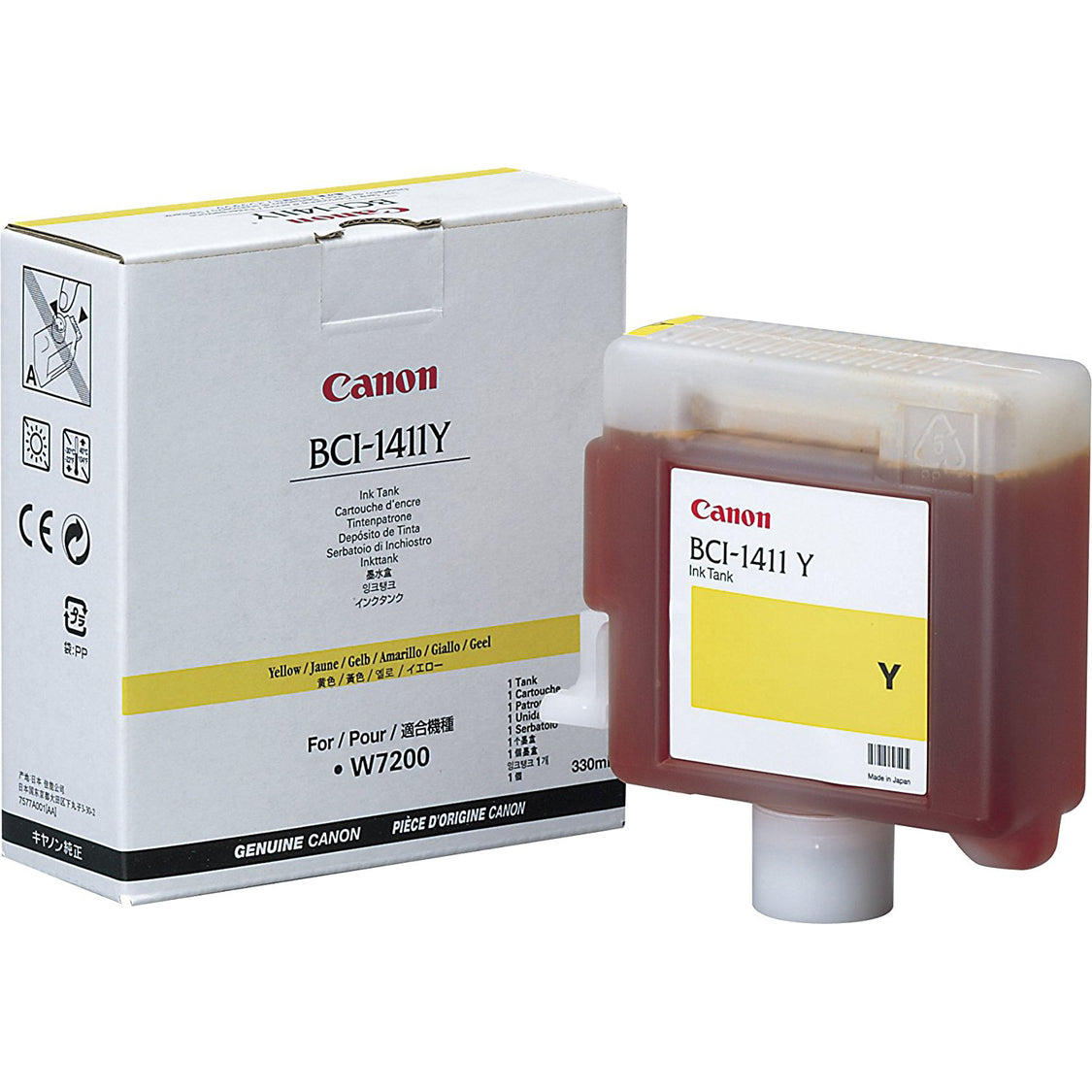 Canon BCI-1411Y Yellow Ink Tank (330ml)