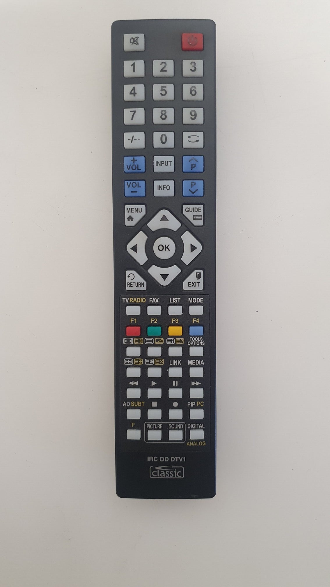 Classic IRC84053 Universal Remote Control