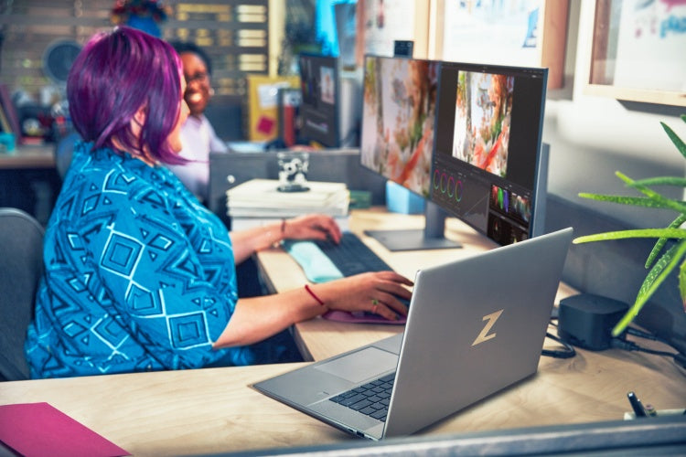 HP Z24Q G3 Monitor 23.8'' IPS QHD 2560x1440, 5 ms, 400 cd/m2, 90 Hz, Silver