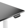 Adjustable Height Table Up Up Thor White, Table top M Black