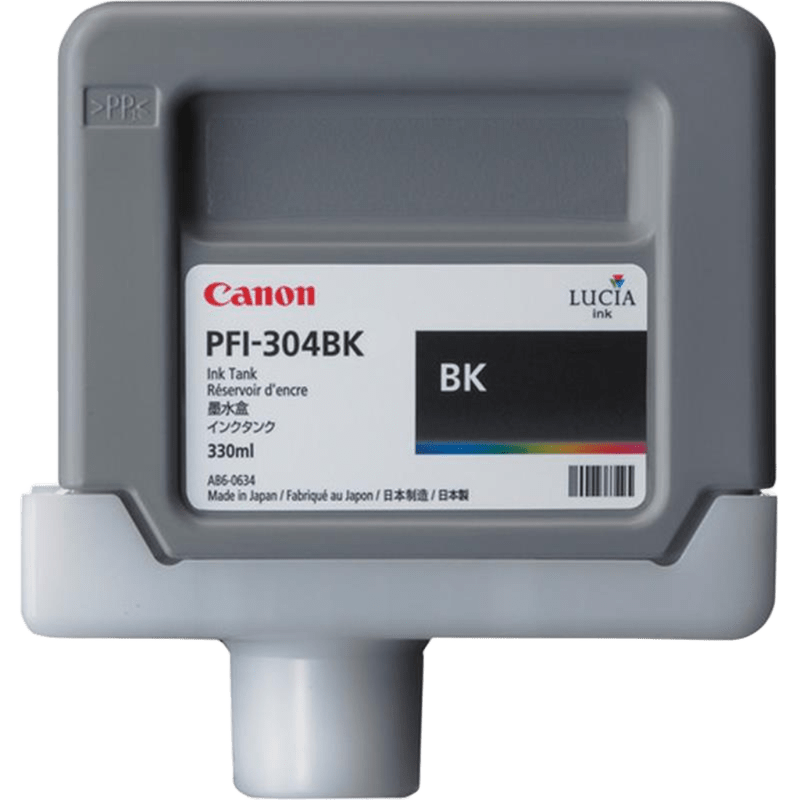 Canon PFI-304BK Black Ink Tank 330ml
