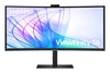 Samsung ViewFinity S6 S34C652VAU Monitor 34'' VA, UWQHD 3440x1440, 5 ms, 350 cd/m2, 100 Hz, Black