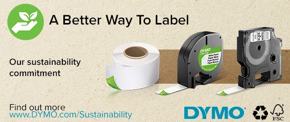 Dymo 99010 (S0722370) Labels 28 x 89mm, 2 rolls x 130 labels, White