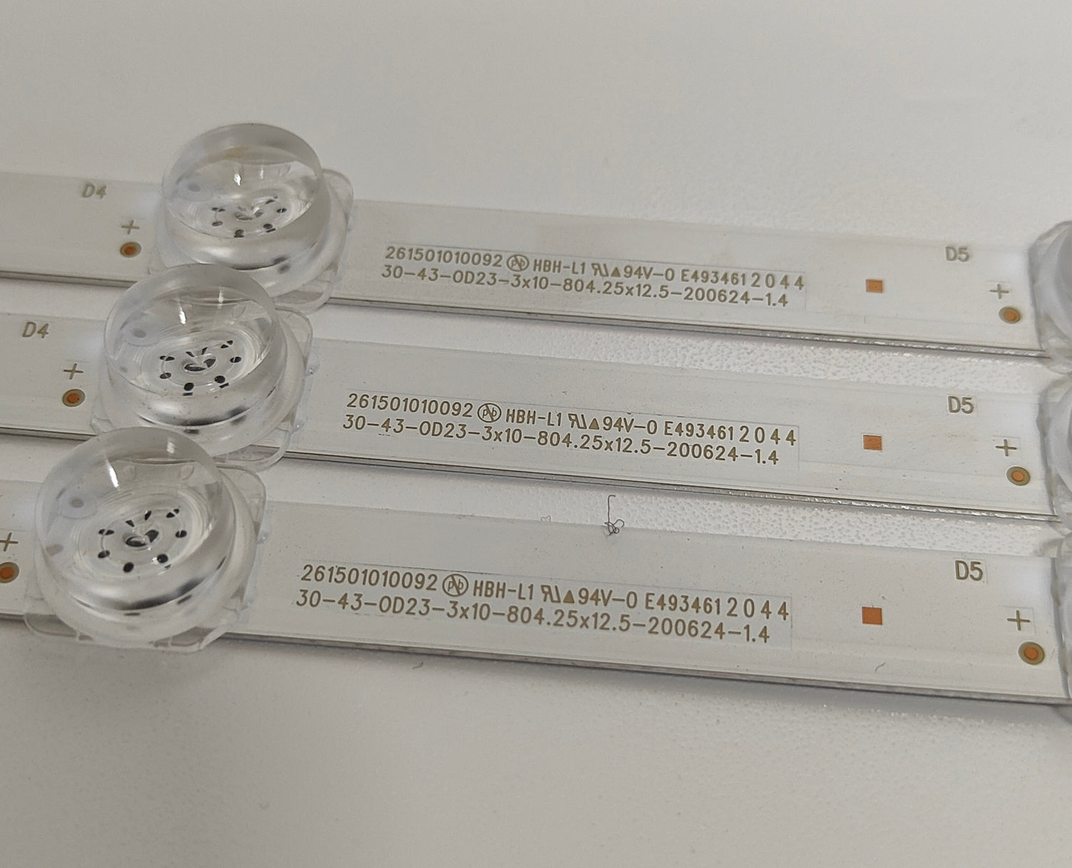 Samsung LED Backlights 261501010092 HBH-L1 94V-0 E493461 2044