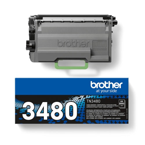 Brother TN-3480 (TN3480) Toner Cartridge, Black
