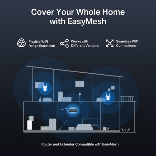 Mercusys BE3600 Dual Band Wi-Fi 7 Router
