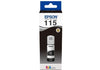 Epson 115 EcoTank (C13T07C14A) Ink Refill Bottle, Black