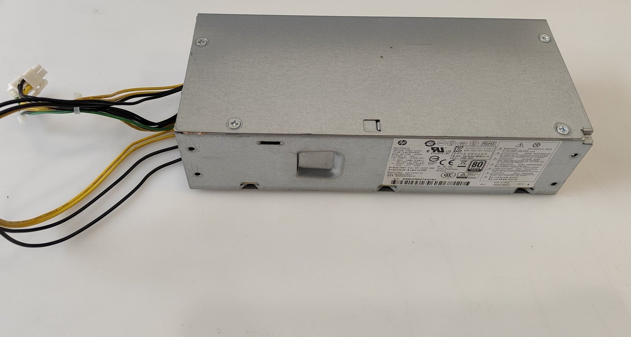 HP PCH019 - 180W Power Supply For HP Prodesk 400 G5