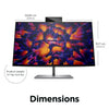HP Z24m G3 Monitor 23.8'' IPS QHD 2560x1440, 5 ms, 400 cd/m2, 90 Hz, Silver