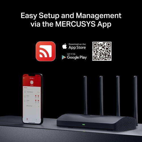 Mercusys BE3600 Dual Band Wi-Fi 7 Router