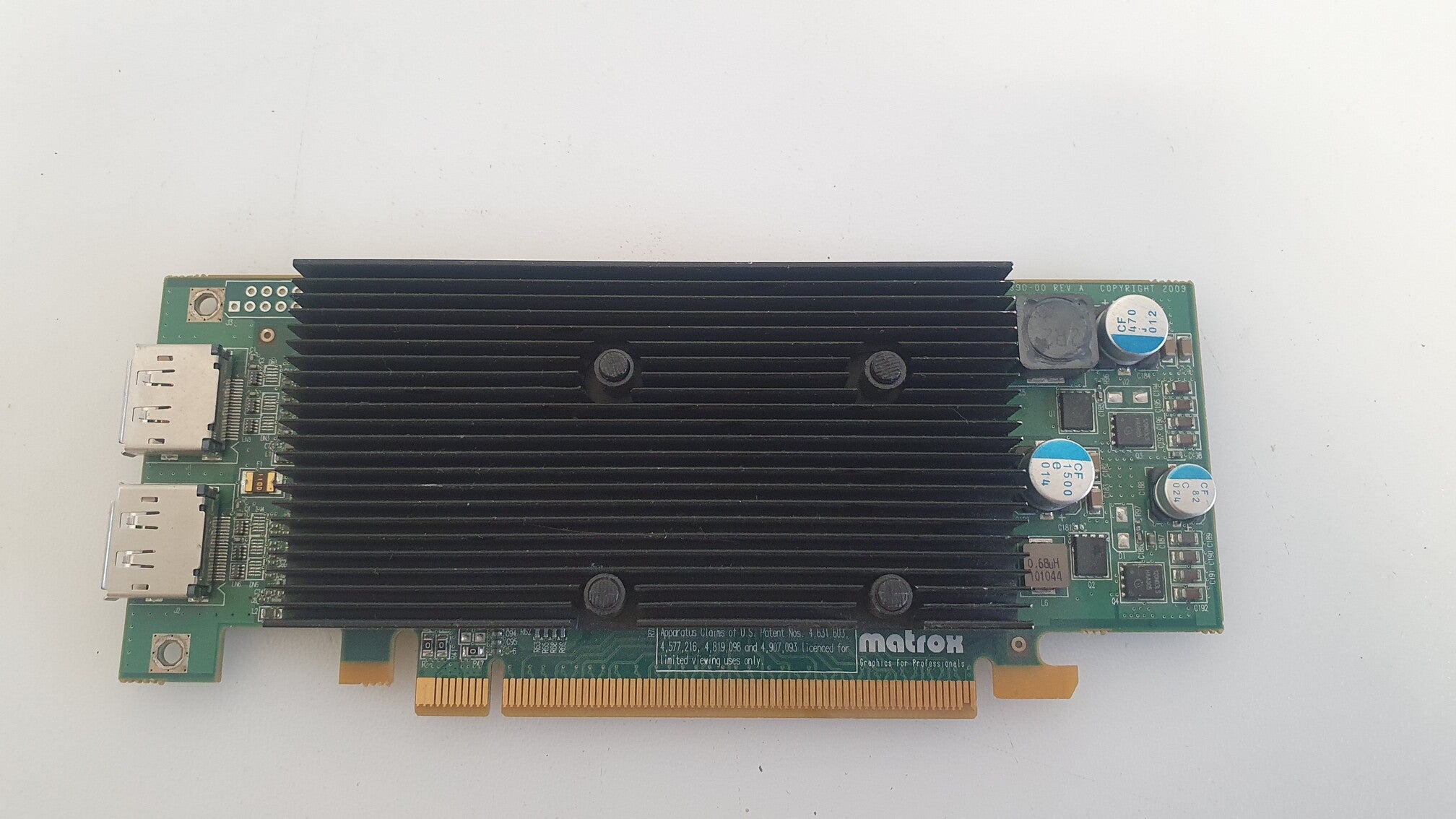 Matrox M9128-E1024LAF Graphics Card Without Port Bracket